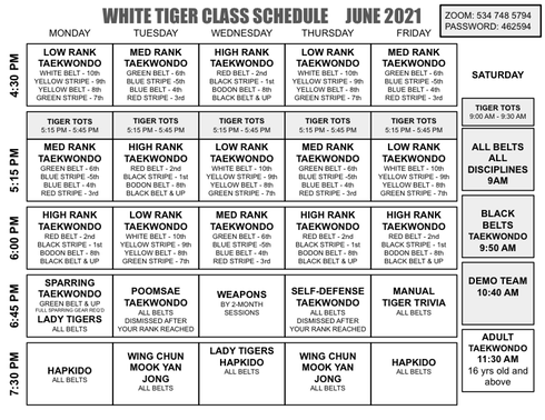 June 2021 schedule (1)