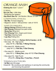 kung fu test to orange